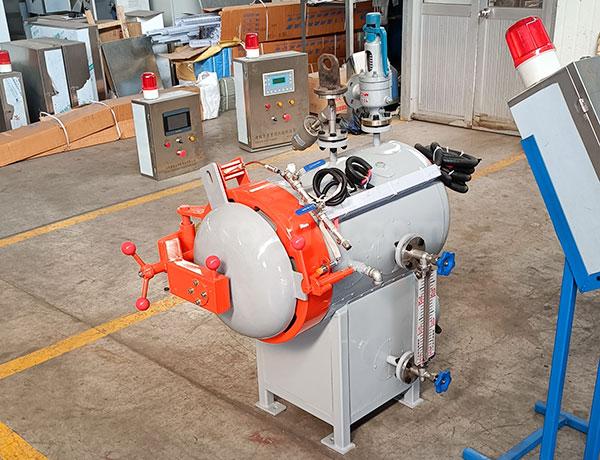 实验型电磁加热硫化罐